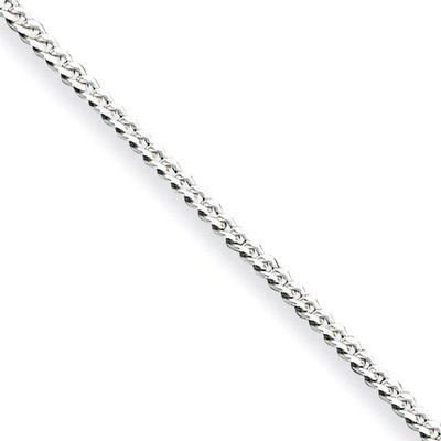 8 Inch 1.75mm Curb Chain Sterling Silver QCB050-8, MPN: QCB050-8, 883957918648