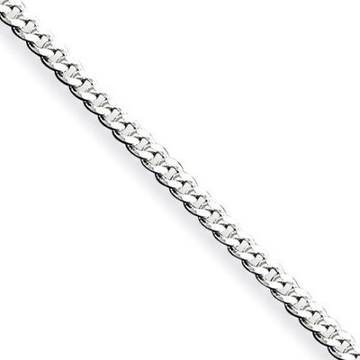 9 Inch 2mm Curb Chain Sterling Silver QCB060-9, MPN: QCB060-9, 883957918730