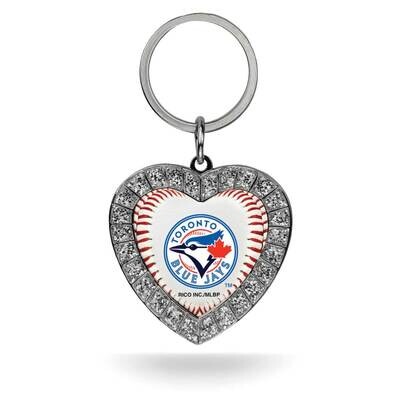 MLB Toronto Blue Jays Rhinestone Heart Key Ring GC7898, MPN: GC7898, 94746939489