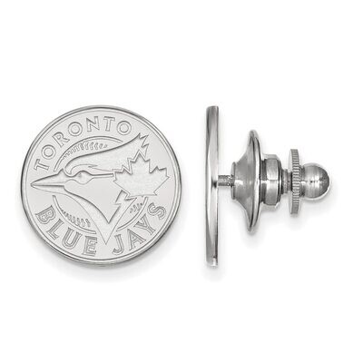 Toronto Blue Jays Lapel Pin 14k White Gold 4W006BLU, MPN: 4W006BLU, 886774832968