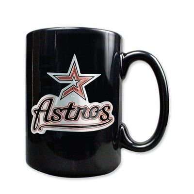 Houston Astros 15oz Black Ceramic Mug GC791, MPN: GC791, 89006604948