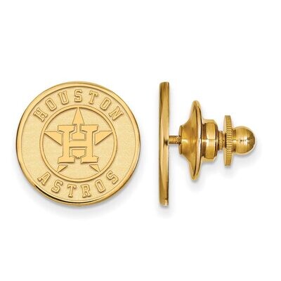 Houston Astros Lapel Pin 14k Yellow Gold 4Y006AST, MPN: 4Y006AST, 886774864877
