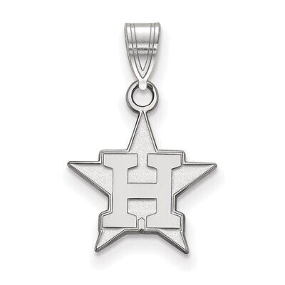 Houston Astros Small Pendant Sterling Silver SS012AST, MPN: SS012AST, 886774626482