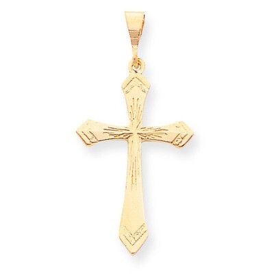 Cross Charm 10k Gold 10C62, MPN: 10C62, 883957429823
