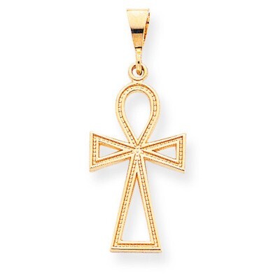 Cross Charm 10k Gold 10C290, MPN: 10C290, 883957429663