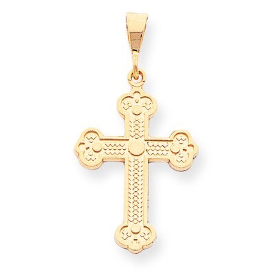 Cross Charm 10k Gold 10C302, MPN: 10C302, 883957429694