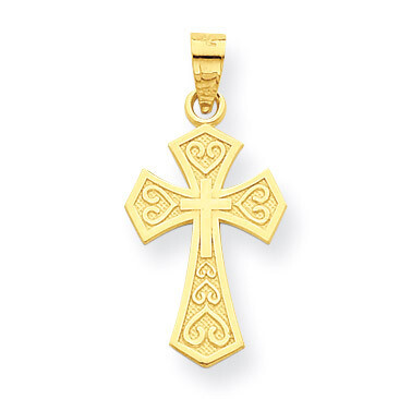Cross Charm 10k Gold 10C1311, MPN: 10C1311, 886774021744
