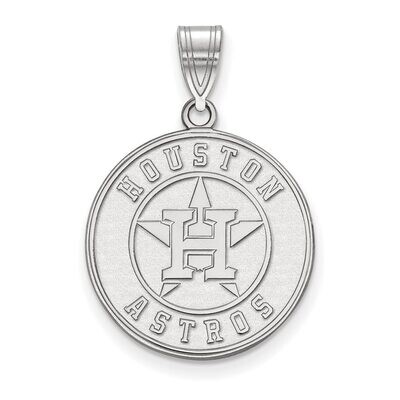 Houston Astros Large Pendant Sterling Silver SS004AST, MPN: SS004AST, 886774624082