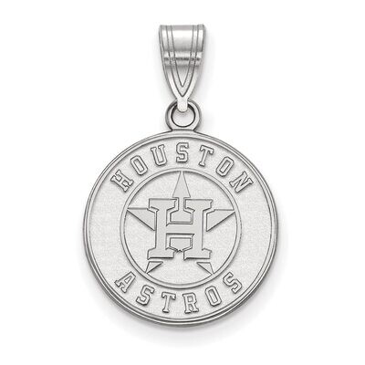 Houston Astros Medium Pendant Sterling Silver SS003AST, MPN: SS003AST, 886774623788