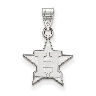 Houston Astros Small Pendant 14k White Gold 4W012AST, MPN: 4W012AST, 886774839158