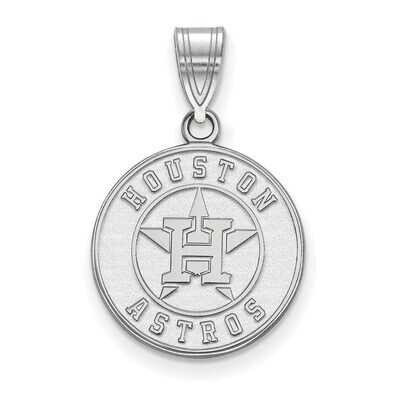 Houston Astros Medium Pendant 10k White Gold 1W003AST, MPN: 1W003AST, 886774770055