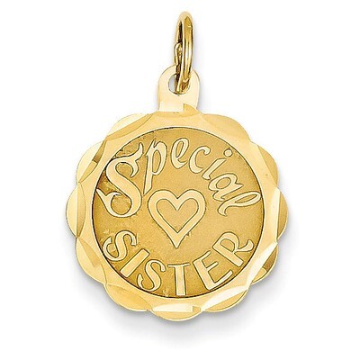 Special Sister Charm 14k Gold XAC645, MPN: XAC645, 886774960487