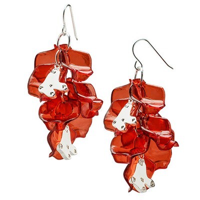 Boston Red Sox Celebration Dangle Earrings RSO074ERD