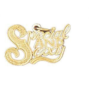 Dazzlers Jewelry Special And Sexy Pendant Necklace Charm Bracelet in Yellow, White or Rose Gold 101…