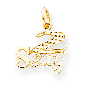 Talking - 2 Sexy Charm 10k Gold 10C235, MPN: 10C235, 883957343815