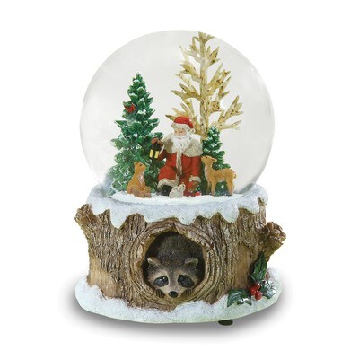 Glitterdome Musical Santa with Animals GM15742, MPN: GM15742, 89945540543