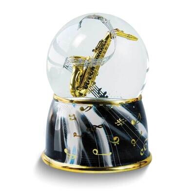 Saxophone Musical Glitter Waterglobe GM24801, MPN: GM24801, 404672911004