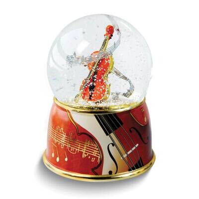 Violin Musical Glitter Waterglobe GM24799, MPN: GM24799, 404672911002