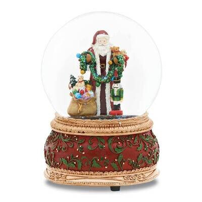 Glitterdome Musical Santa with Toys GM23533, MPN: GM23533, 89945640717