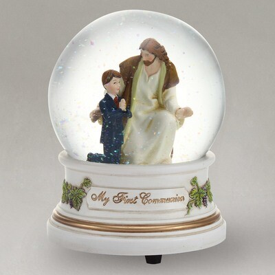Glitterdome Musical Boy with Jesus GM15844, MPN: GM15844, 89945506457