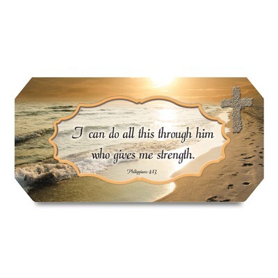 Philippians 4 13 Footprints Music Box GM14484, MPN: GM14484, 633303250867
