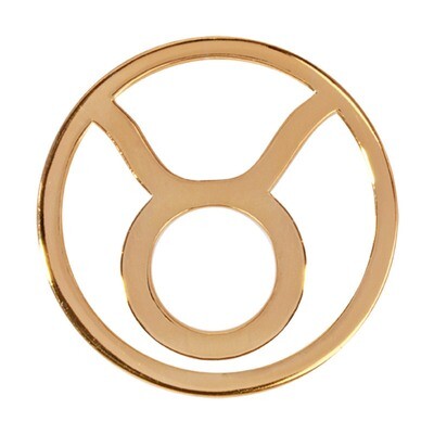 Nikki Lissoni Taurus Gold-Plated 33mm Coin C119204GM, MPN: C119204GM, 8718627465295
