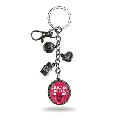 NBA Chicago Bulls Sparo Charm Key Ring GC6916, MPN: GC6916, 767345693259