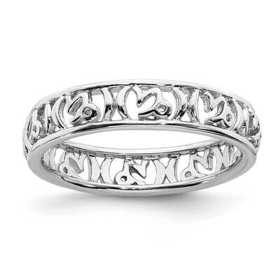 Capricorn Zodiac Ring Sterling Silver QSK2015, MPN: QSK2015, 191101000164