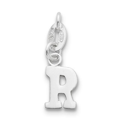 Initial R Pendant Sterling Silver QC6513R, MPN: QC6513R, 883957532554