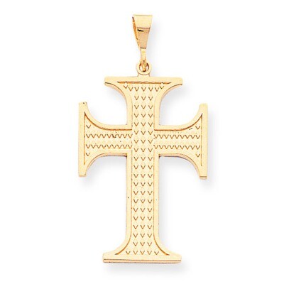 Cross Charm 10k Gold 10C314, MPN: 10C314, 883957456249