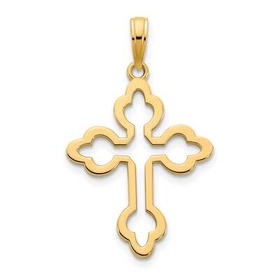 Cross Charm 14k Gold D5219, MPN: D5219,