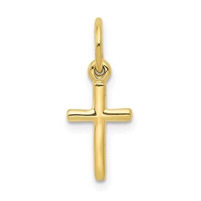 Small Cross Charm 10k Gold 10K2280, MPN: 10K2280,
