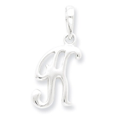 Initial K Pendant Sterling Silver QC6512K, MPN: QC6512K, 883957316871