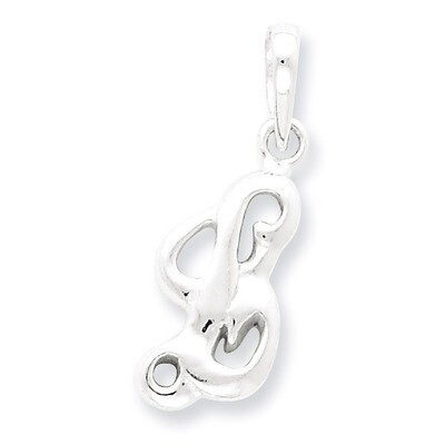Initial L Pendant Sterling Silver QC6512L, MPN: QC6512L, 883957532547