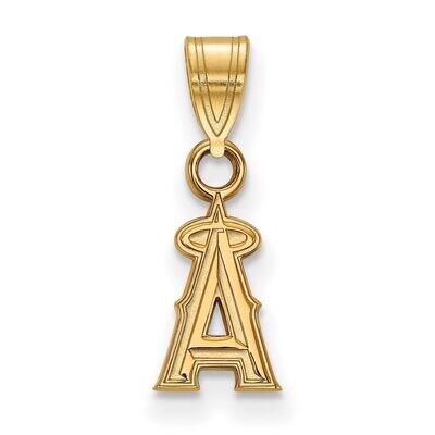 Los Angeles Angels x-Small Pendant 14k Yellow Gold 4Y001ANG, MPN: 4Y001ANG, 886774855325