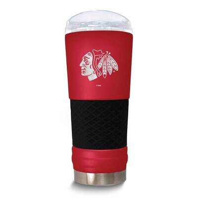 NHL Chicago Blackhawks Stainless Draft Tumbler GM26118-BLA, MPN: GM26118-BLA, 737538014161