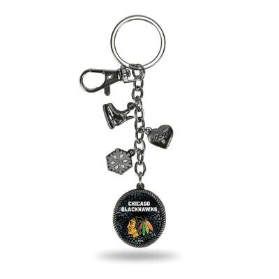 NHL Chicago Blackhawks Sparo Charm Key Ring GC6956, MPN: GC6956, 767345693686