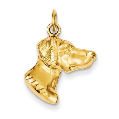 Dog Charm 14k Gold C524, MPN: C524, 886774090412
