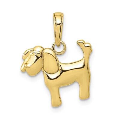 Dog Charm 10k Gold Polished 10K4856, MPN: 10K4856,