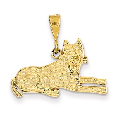 Pit Bull Pendant 14k Gold K3394, MPN: K3394, 886774099859