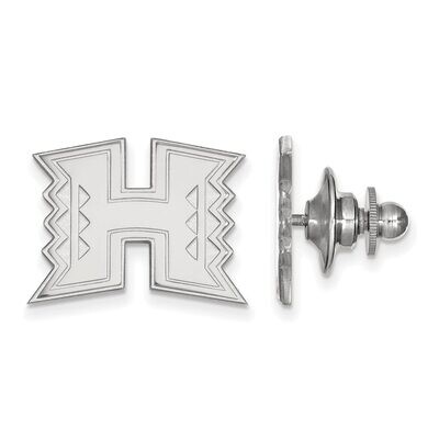 The University of Hawaii Lapel Pin 14k White Gold 4W024UHI, MPN: 4W024UHI, 886774844107
