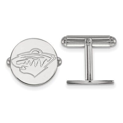 Minnesota Wild Cufflinkss Sterling Silver SS010WIL, MPN: SS010WIL, 886774746296