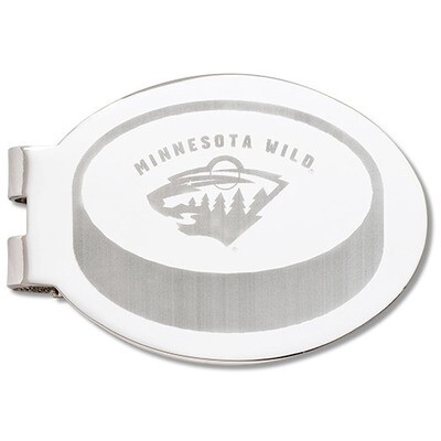 Minnesota Wild Engraved Money Clip WIL095-MC