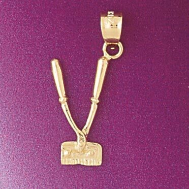 Dazzlers Jewelry Hairdresser Razor Moveable Pendant Necklace Charm Bracelet in Yellow, White or Ros…