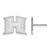 The University of Hawaii Small Post Earring 14k White Gold 4W008UHI, MPN: 4W008UHI, 886774835723