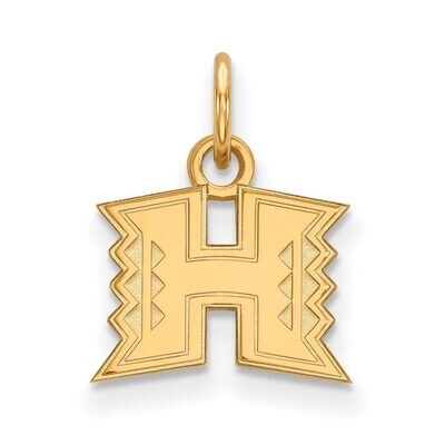 The University of Hawaii x-Small Pendant Gold-plated Silver GP001UHI, MPN: GP001UHI, 886774891194