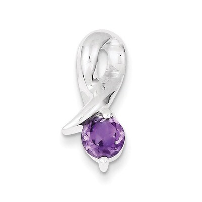 Amethyst Pendant Sterling Silver QP304, MPN: QP304, 191101280030