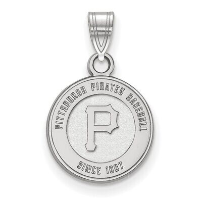 Pittsburgh Pirates Small Pendant 10k White Gold 1W025PIR, MPN: 1W025PIR, 886774784021