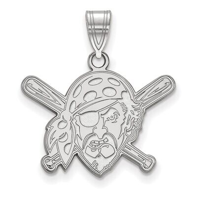 Pittsburgh Pirates Medium Pendant 10k White Gold 1W022PIR, MPN: 1W022PIR, 886774783130