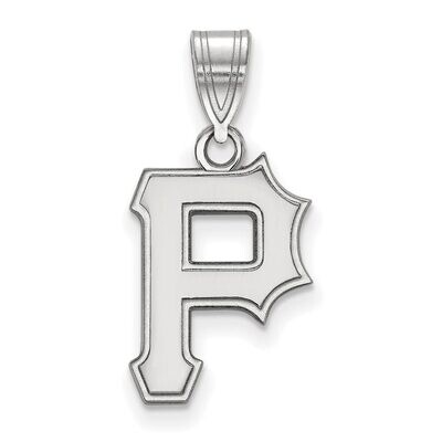 Pittsburgh Pirates Medium Pendant 10k White Gold 1W003PIR, MPN: 1W003PIR, 886774770635